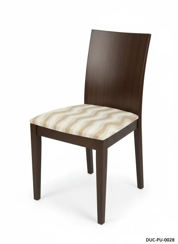 SILLAS COMEDOR Wenge Lanmobel ASIENTO TAPIZADO