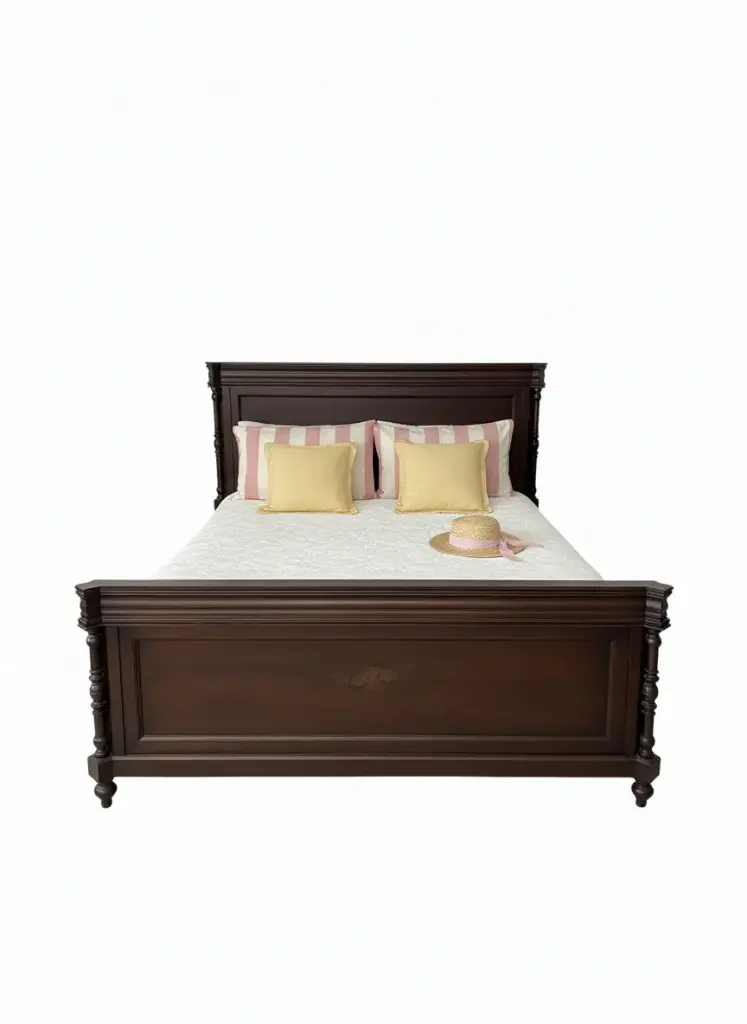 [DUC-PU-0015] CAMA PINTADA A MANO "DE LA ABUELA"