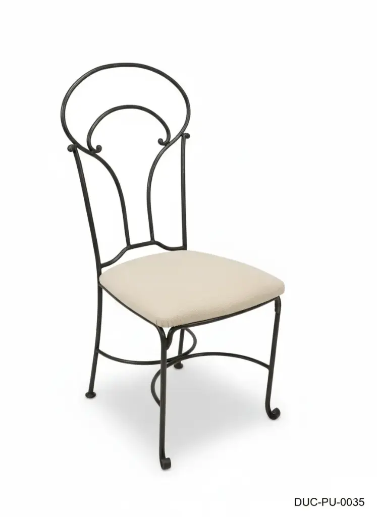 SILLAS FORJA CONJUNTO MESA CRISTAL FORJA - PEÑA VARGAS